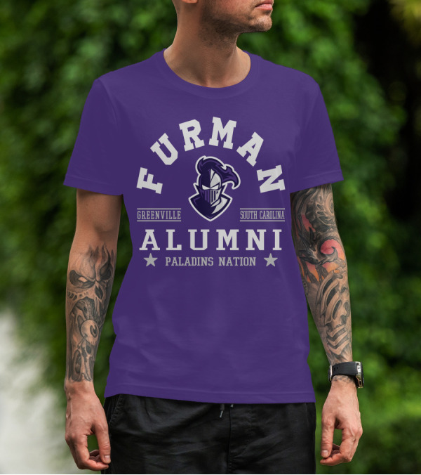 Furman Alumni Greenville South Carolina Paladins Nation T-Shirt