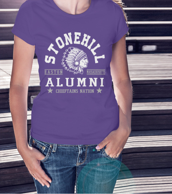 Stonehill Alumni Easton Massachusetts Chieftains Nation T-Shirt