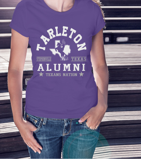 Tarleton Alumni Stephenville Texas Texans Nation T-Shirt