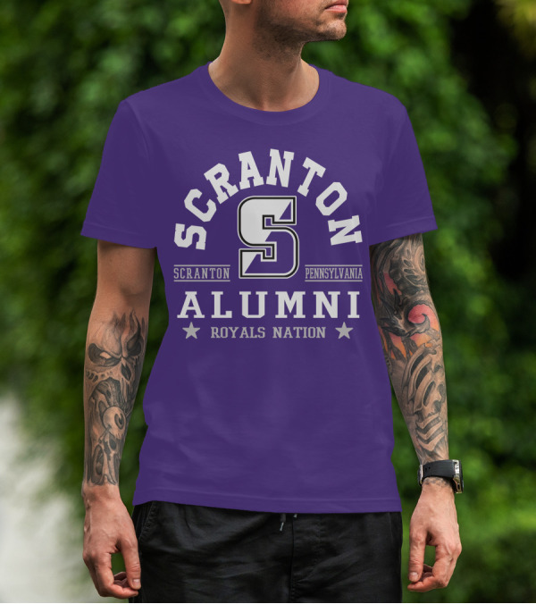 Scranton Alumni Pennsylvania Royals Nation T-Shirt