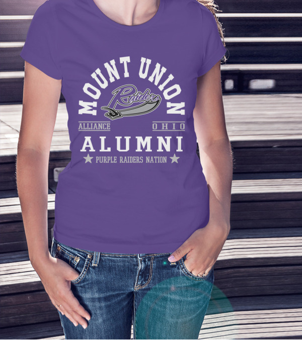 Mount Union Alliance Ohio Alumni Purple Raiders Nation T-Shirt