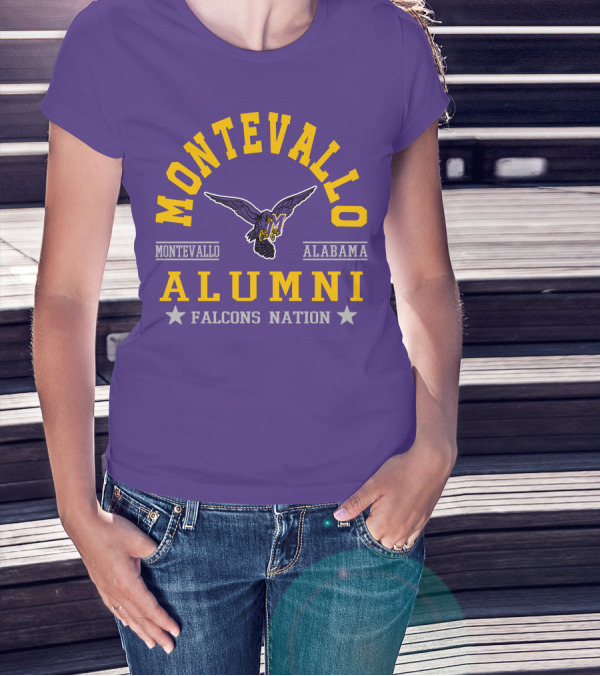Montevallo Alabama Alumni Falcons Nation T-Shirt