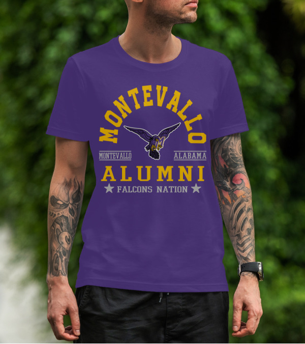 Montevallo Alabama Alumni Falcons Nation T-Shirt