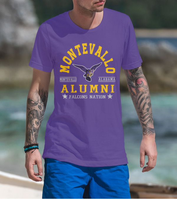Montevallo Alabama Alumni Falcons Nation T-Shirt