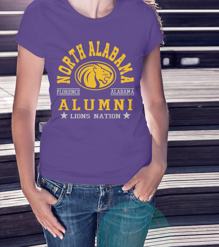 North Alabama Alumni Lions Nation Florence Alabama T-Shirt