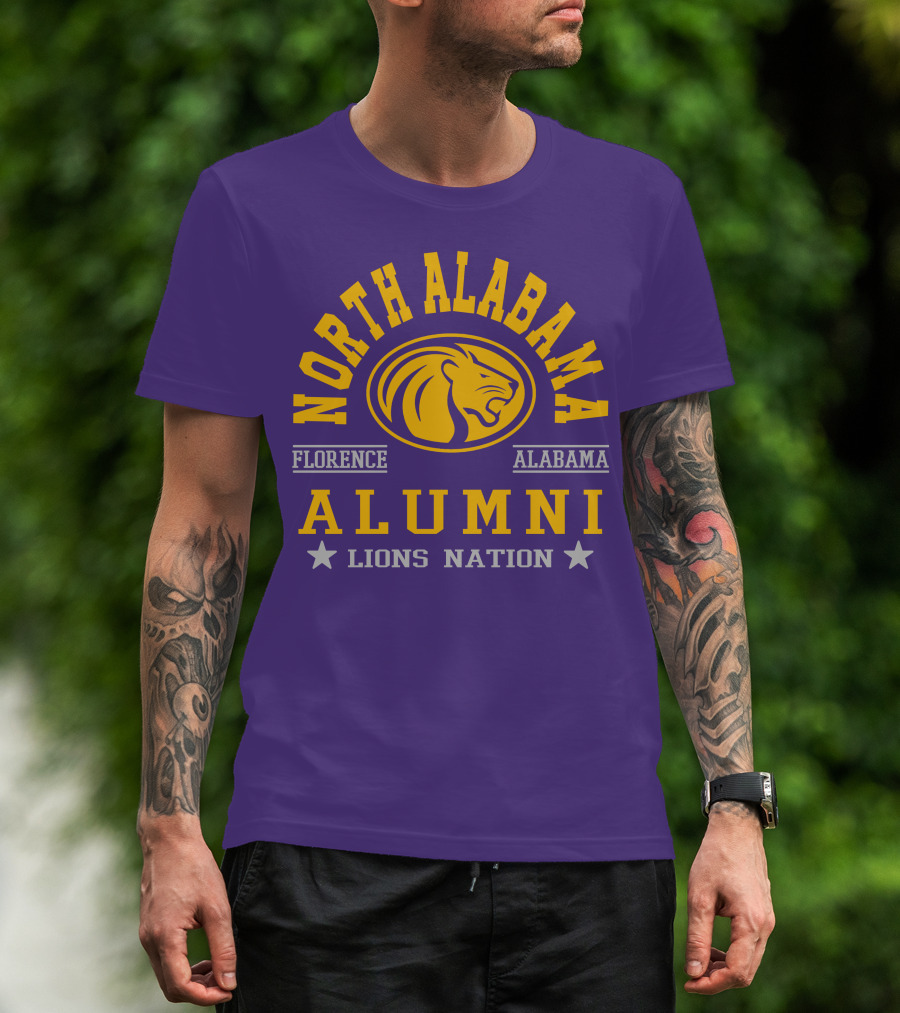 North Alabama Alumni Lions Nation Florence Alabama T-Shirt