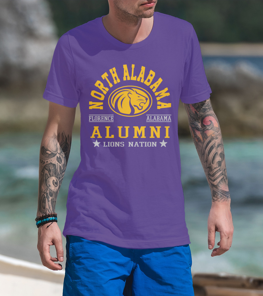 North Alabama Alumni Lions Nation Florence Alabama T-Shirt