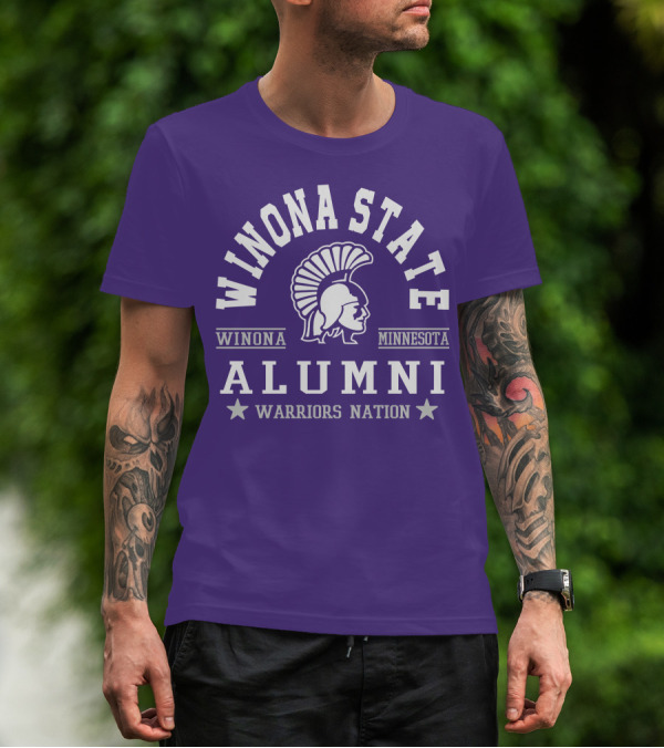 Winona State Alumni Warriors Nation Winona Minnesota T-Shirt