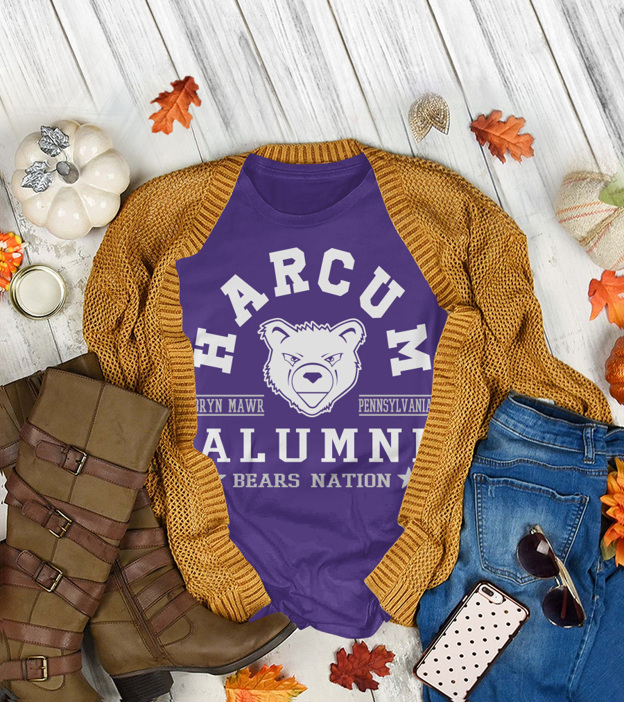 Harcum College Alumni Bears Nation Bryn Mawr Pennsylvania T-Shirt