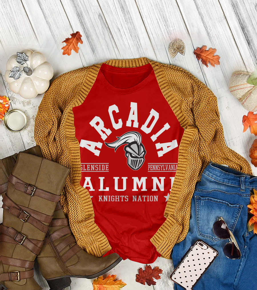 Arcadia Alumni Knights Nation Glenside Pennsylvania T-Shirt