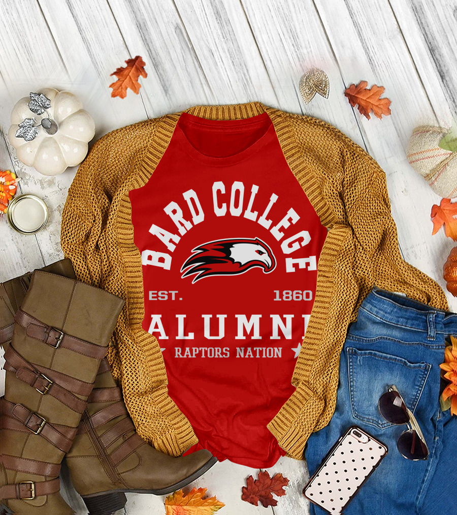 Bard College Alumni Est. 1860 Raptors Nation T-Shirt
