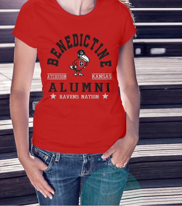 Benedictine Alumni Atchison Kansas Ravens Nation T-Shirt