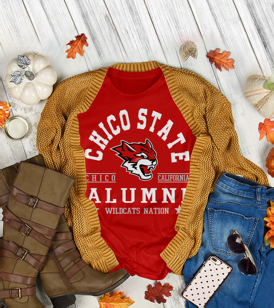 Chico State California Alumni Wildcats Nation T-Shirt