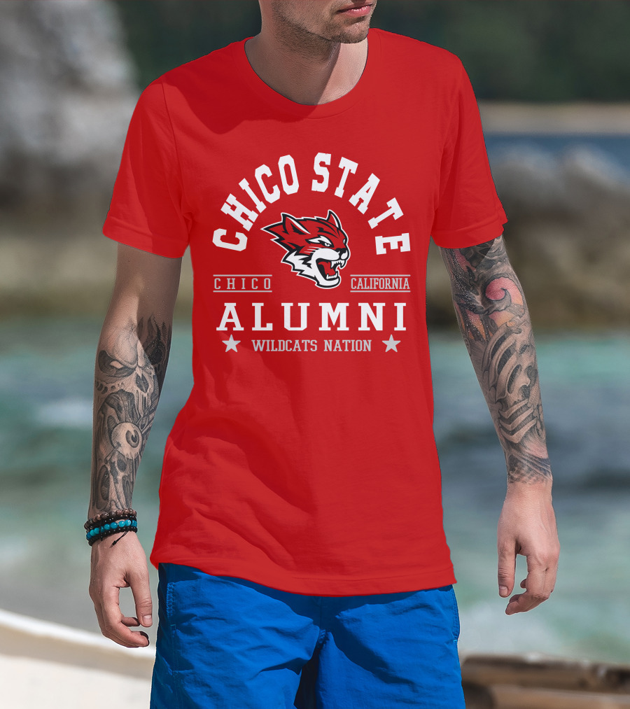 Chico State California Alumni Wildcats Nation T-Shirt
