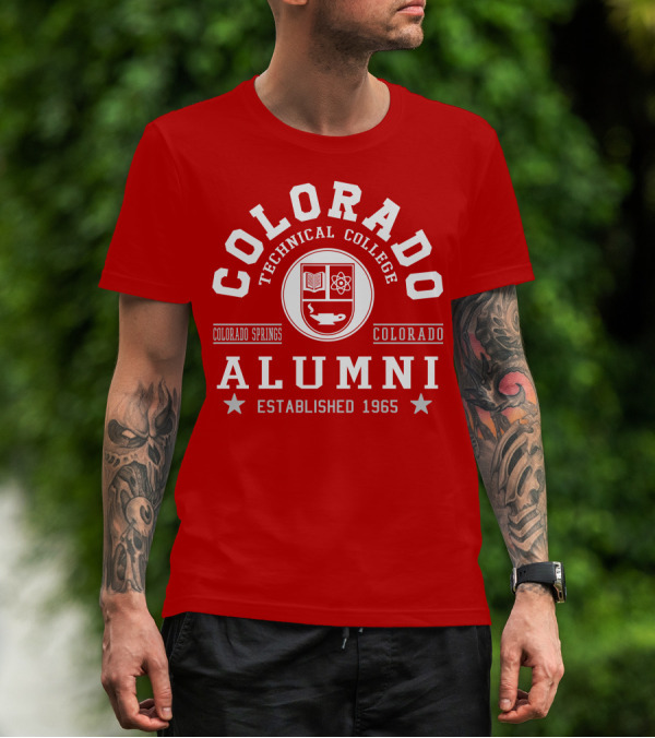 Colorado Technical College Alumni Established 1965 Colorado Springs T-Shirt