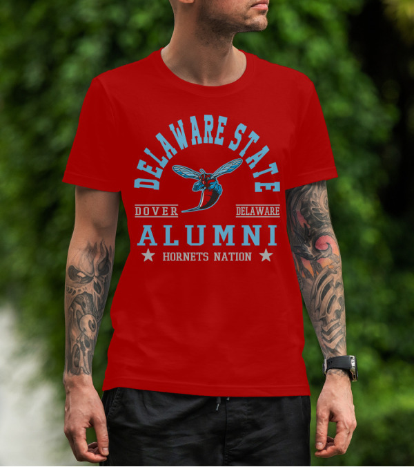 Delaware State Dover Delaware Alumni Hornets Nation T-Shirt