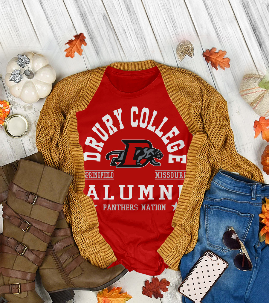 Drury College Springfield Missouri Alumni Panthers Nation T-Shirt