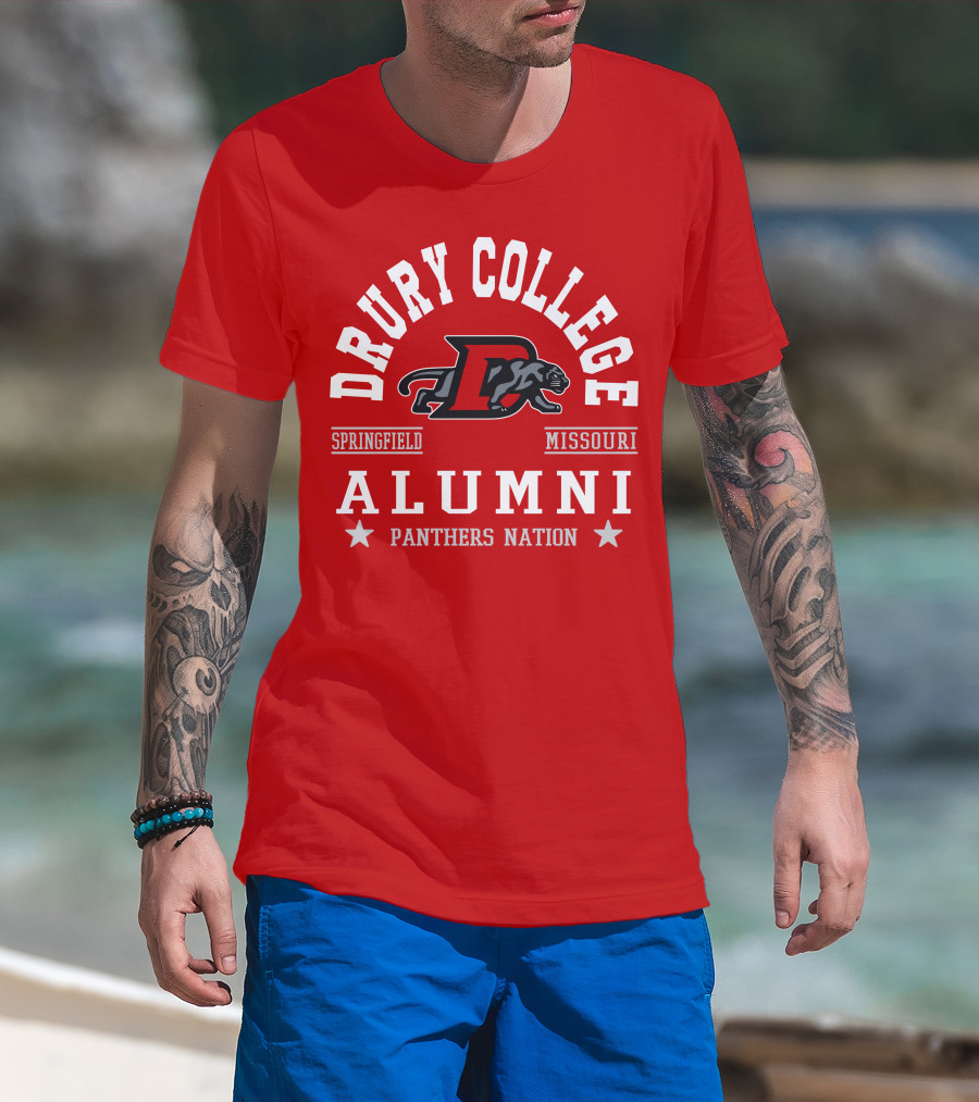 Drury College Springfield Missouri Alumni Panthers Nation T-Shirt