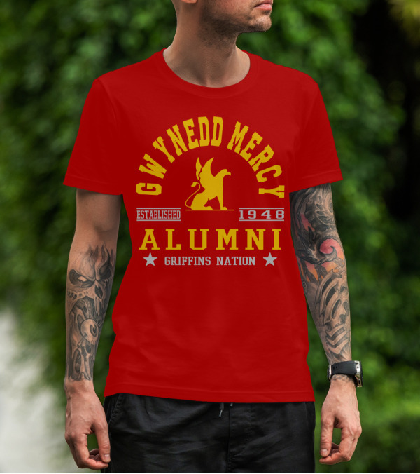GWYNEDD MERCY ALUMNI ESTABLISHED 1948 GRIFFINS NATION T-Shirt