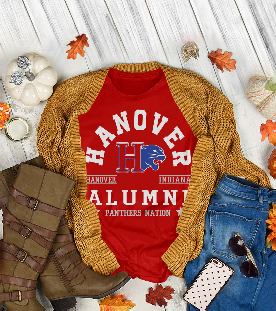 Hanover Indiana Alumni Panthers Nation T-Shirt