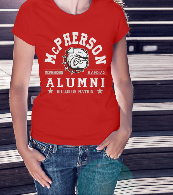 McPherson College Alumni Bulldogs Nation Kansas T-Shirt