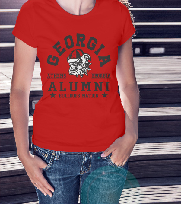 Georgia Bulldogs Alumni Athens Georgia Bulldogs Nation T-Shirt