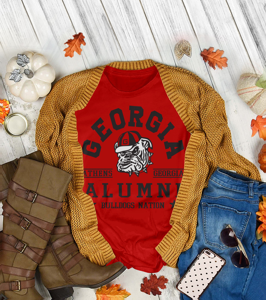 Georgia Bulldogs Alumni Athens Georgia Bulldogs Nation T-Shirt