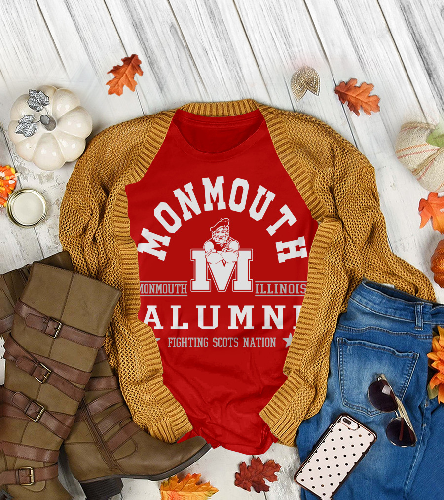 Monmouth College Alumni Fighting Scots Nation Illinois T-Shirt