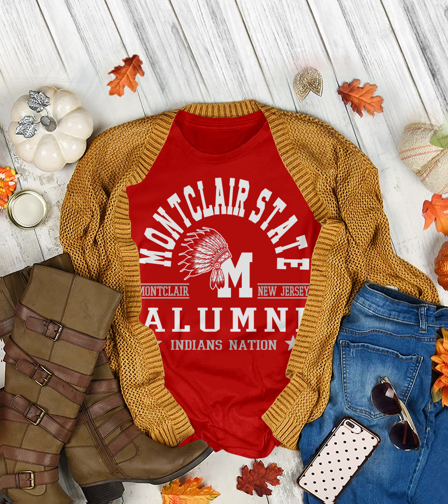 Montclair State Alumni Indians Nation New Jersey Montclair T-Shirt