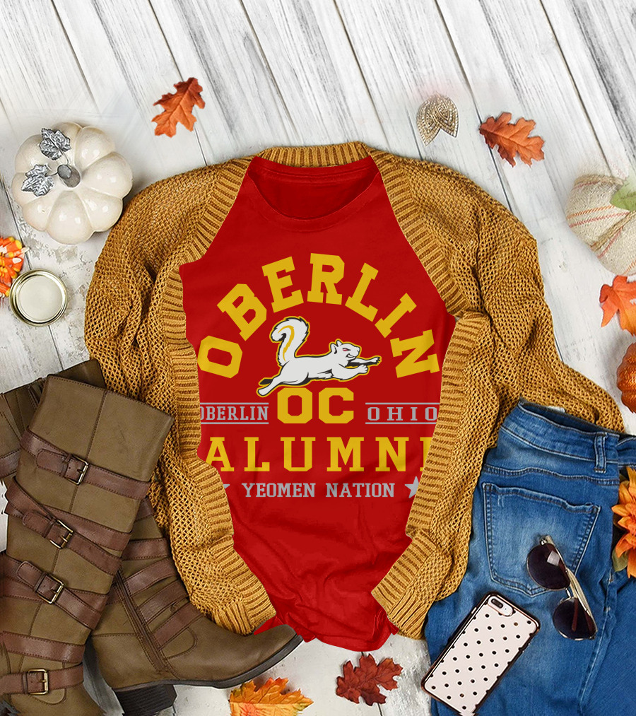 Oberlin Ohio OC Alumni Yeomen Nation T-Shirt