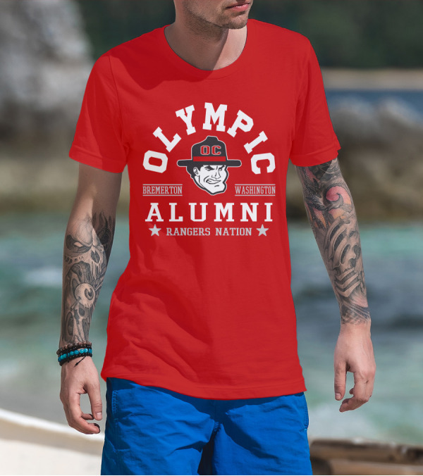 Olympic College Alumni Rangers Nation Bremerton Washington OC T-Shirt
