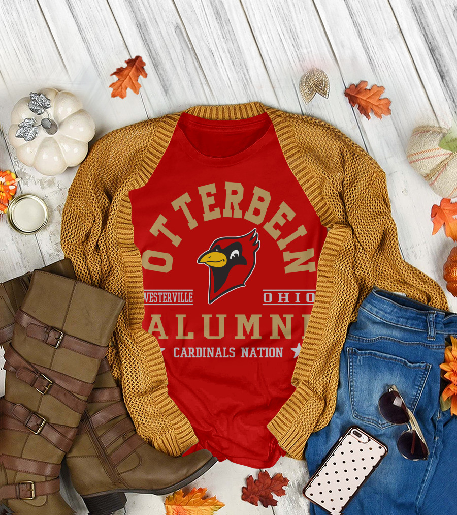 Otterbein Alumni Cardinals Nation Westerville Ohio T-Shirt