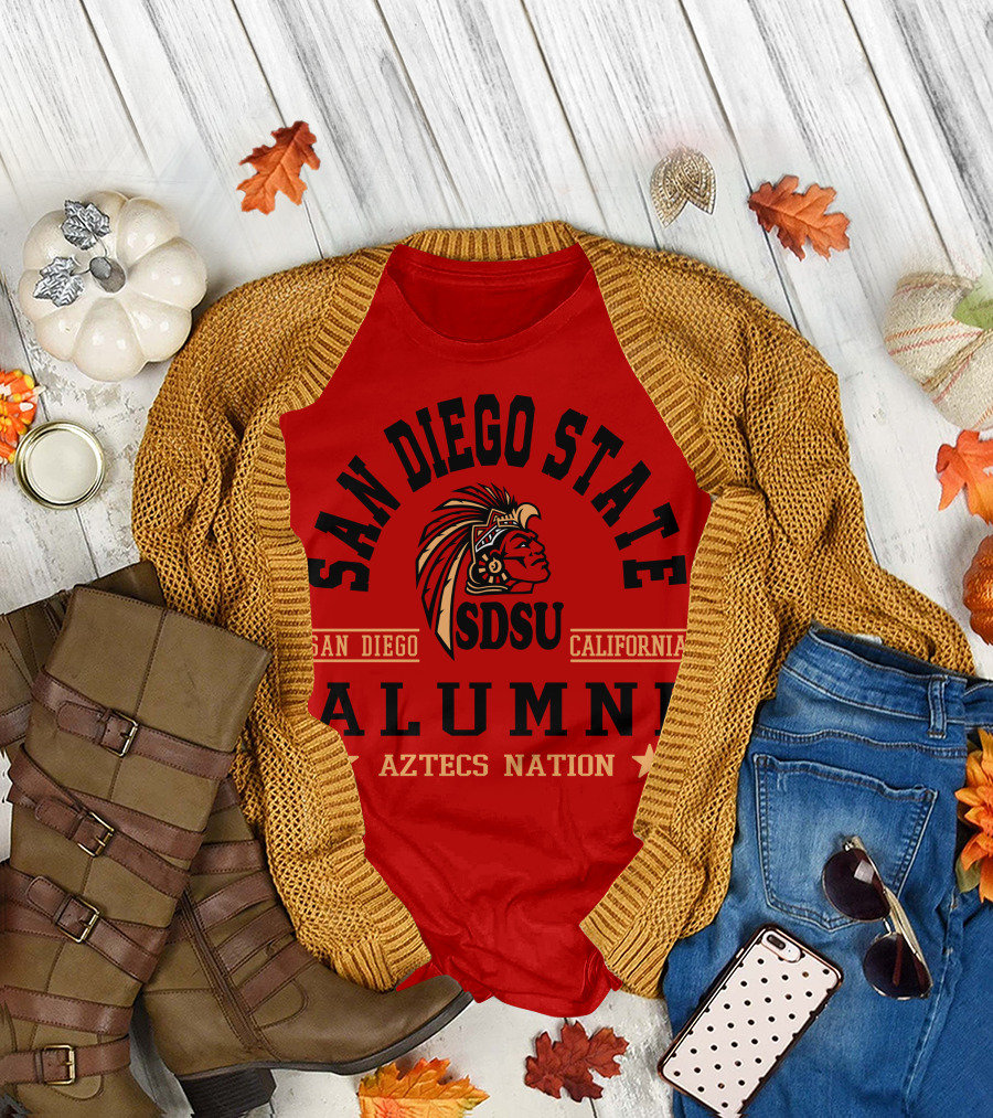 San Diego State California SDSU Alumni Aztecs Nation T-Shirt