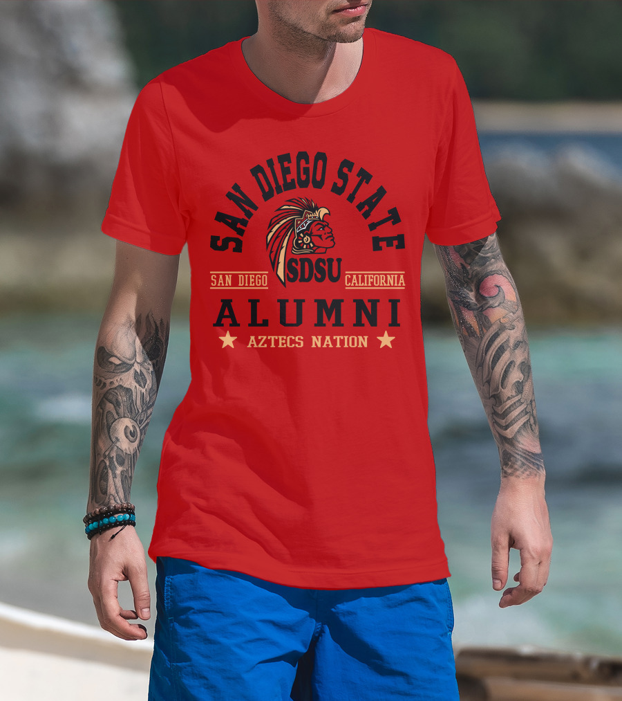 San Diego State California SDSU Alumni Aztecs Nation T-Shirt