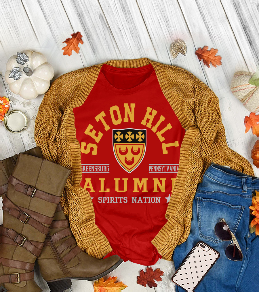 Seton Hill Alumni Spirits Nation Greensburg Pennsylvania T-Shirt