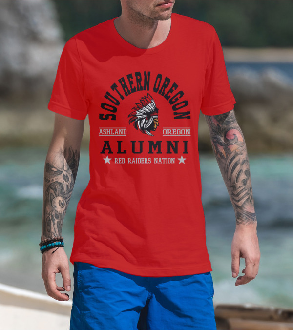 Southern Oregon Ashland Alumni Red Raiders Nation T-Shirt