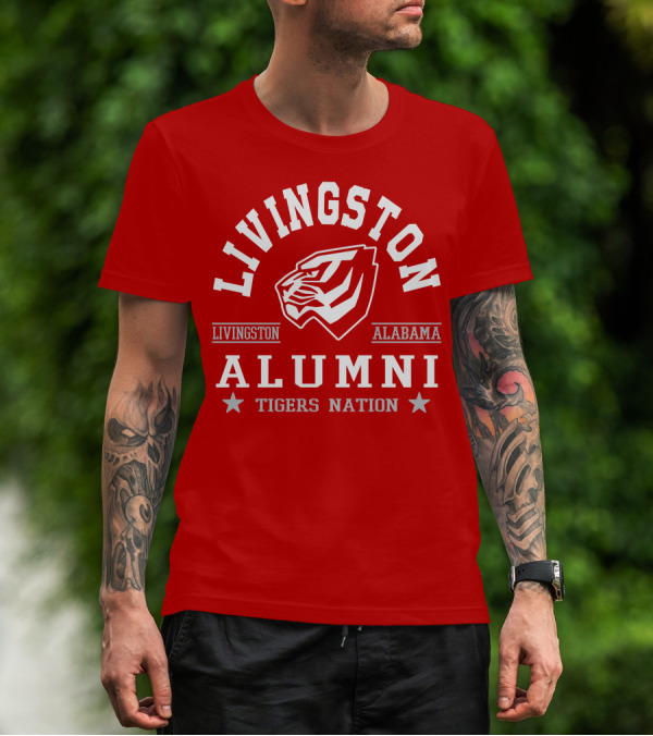 Livingston Alabama Alumni Tigers Nation T-Shirt