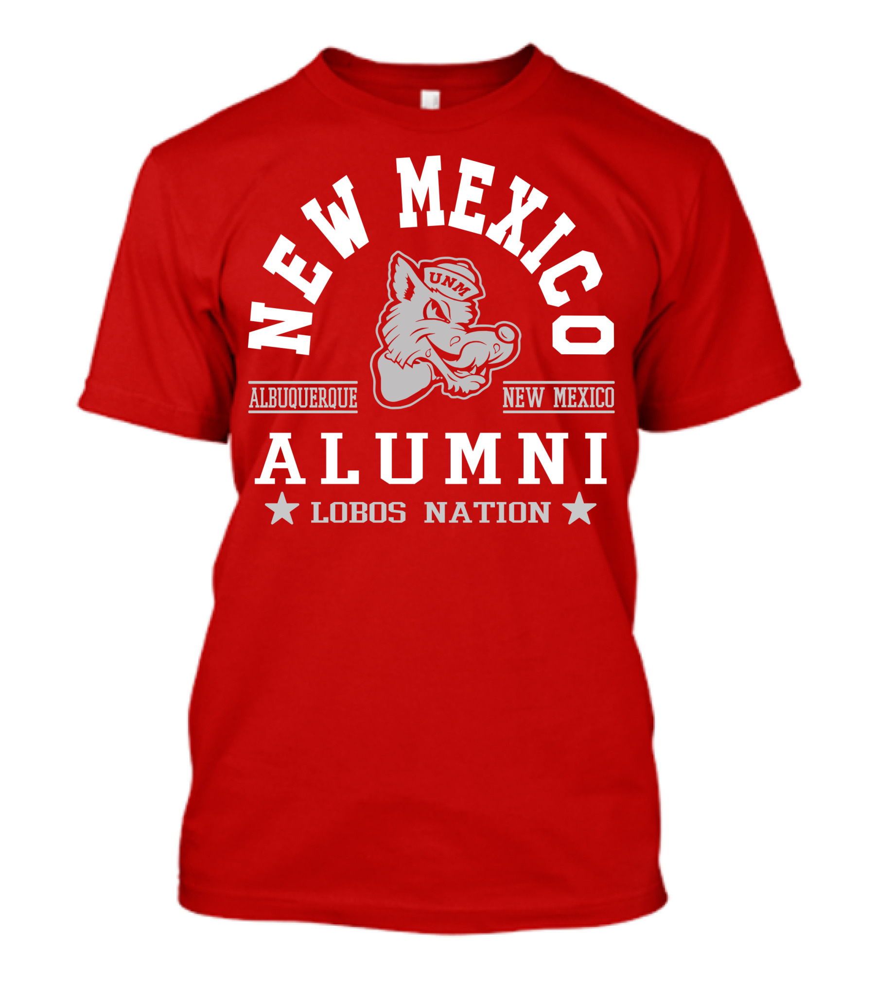 New Mexico Alumni UNM Lobos Nation Albuquerque T-Shirt