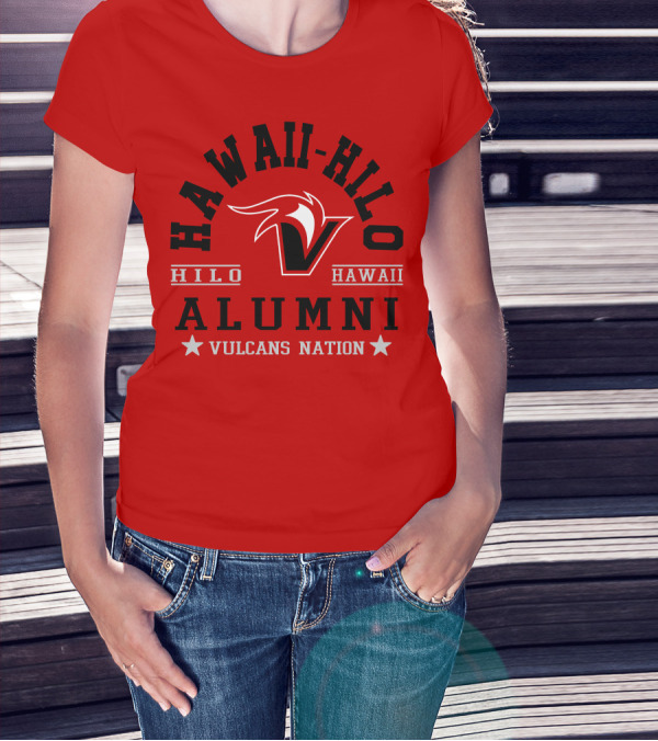 Hawaii-Hilo Vulcans Alumni Vulcans Nation Hilo Hawaii T-Shirt