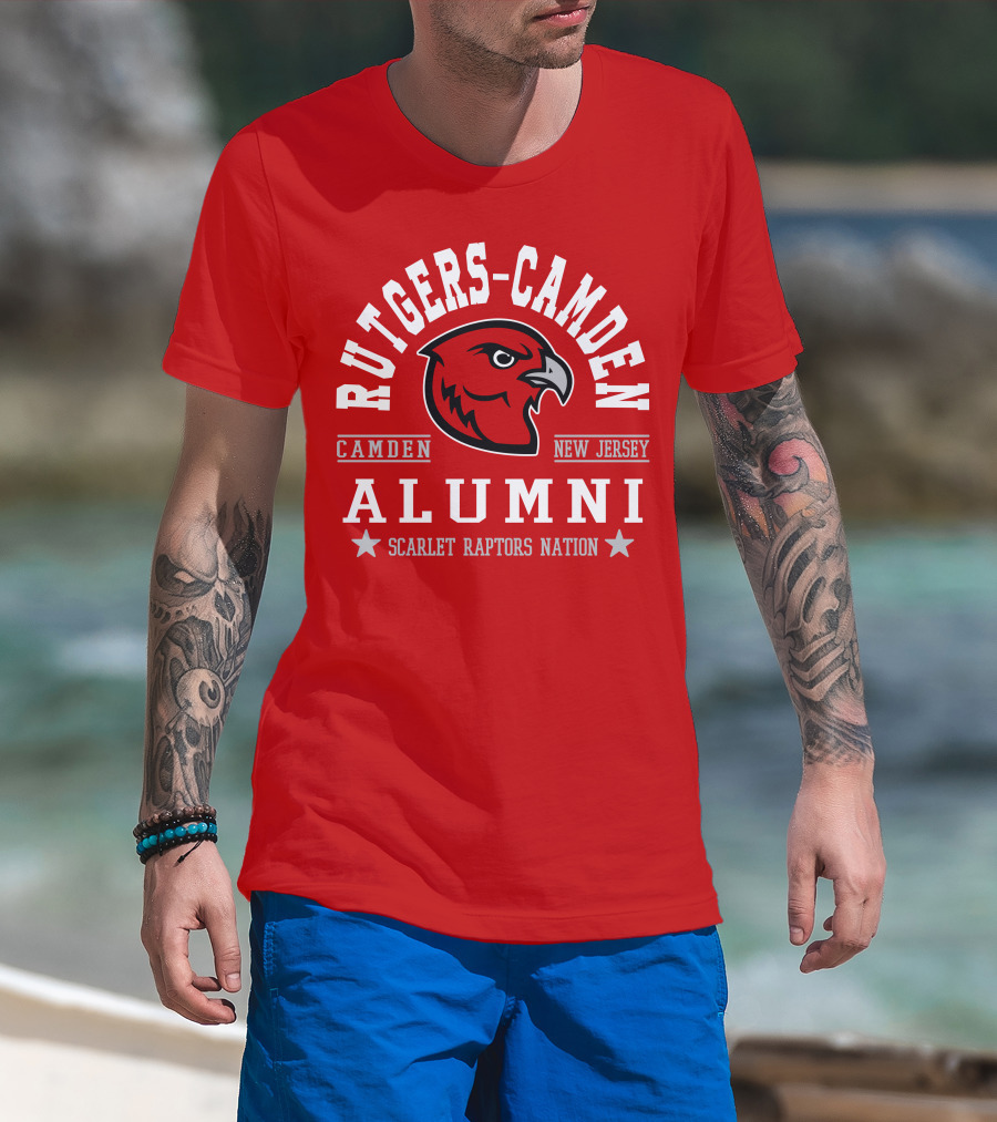 Rutgers-Camden New Jersey Alumni Scarlet Raptors Nation T-Shirt
