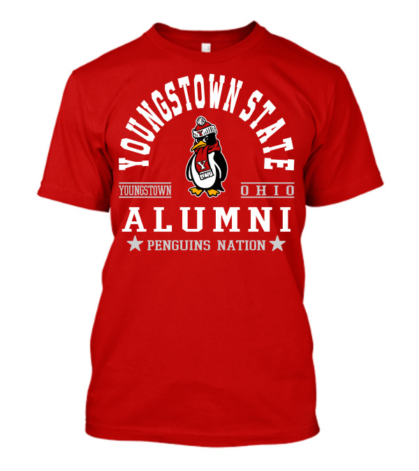 Youngstown State Ohio Alumni Penguins Nation T-Shirt
