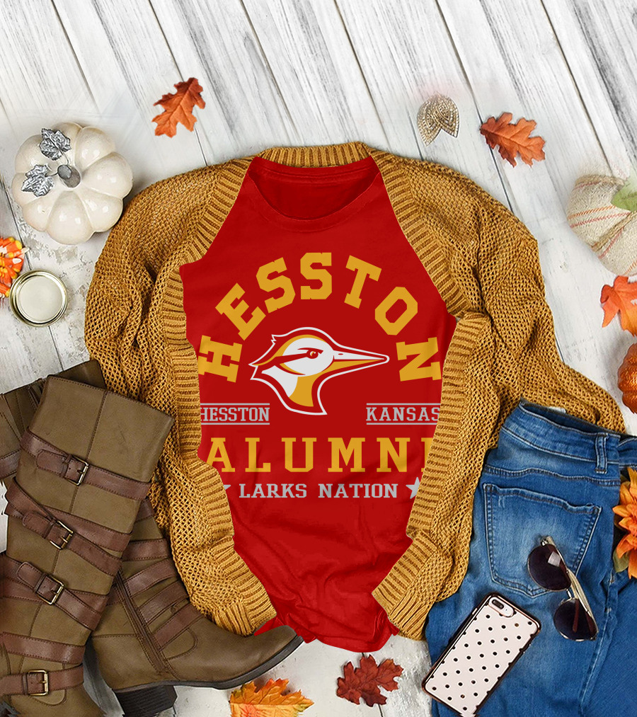 Hesston Kansas Alumni Larks Nation Hesston T-Shirt