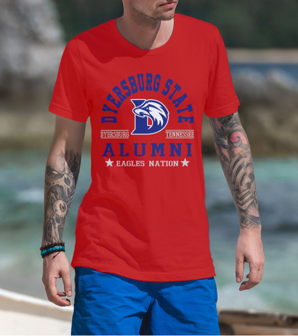 Dyersburg State Alumni Eagles Nation Tennessee T-Shirt