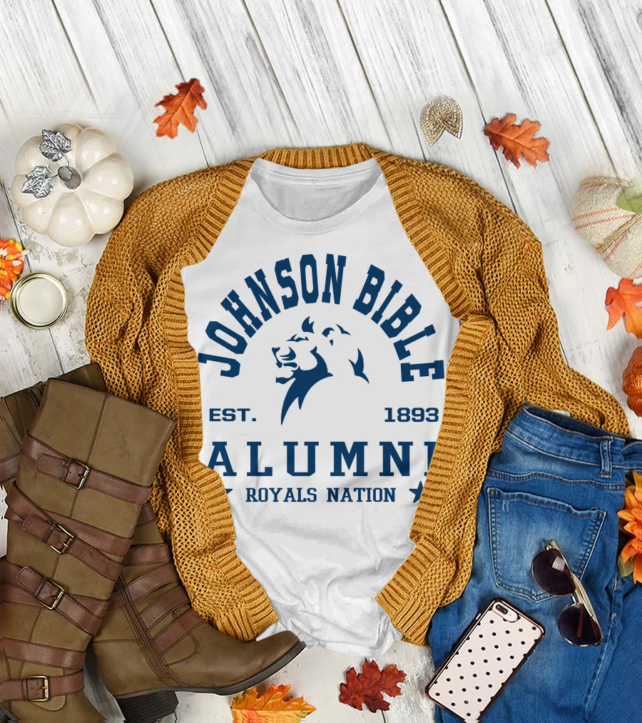 Johnson Bible Alumni Royals Nation Est. 1893 T-Shirt