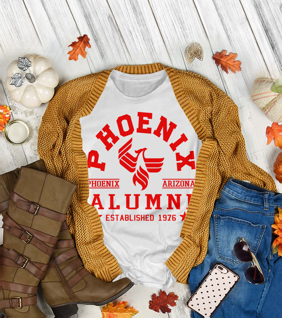 Phoenix Arizona Alumni Established 1976 T-Shirt