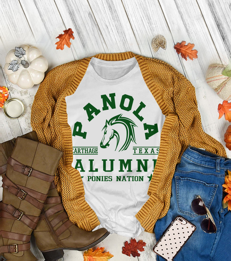 Panola Carthage Texas Alumni Ponies Nation T-Shirt