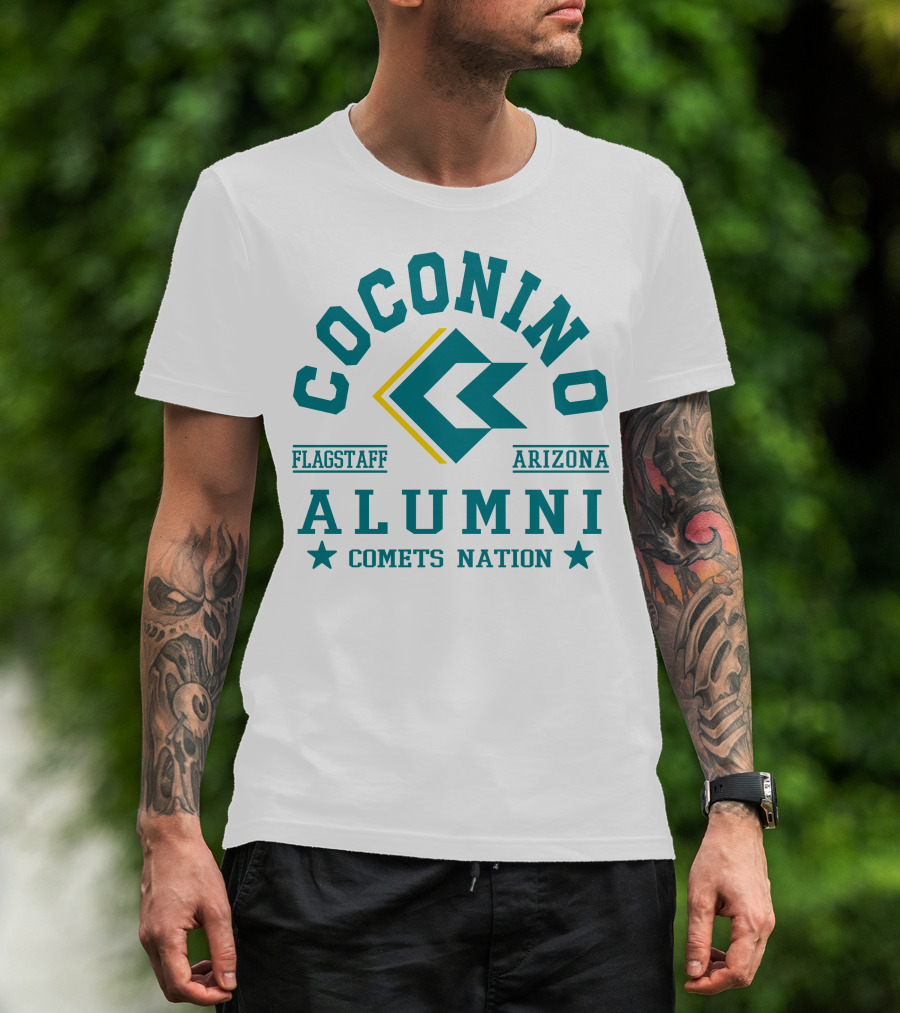 Coconino Alumni Flagstaff Arizona Comets Nation T-Shirt
