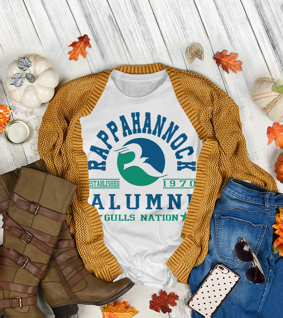 Rappahannock Alumni Established 1970 Gulls Nation T-Shirt