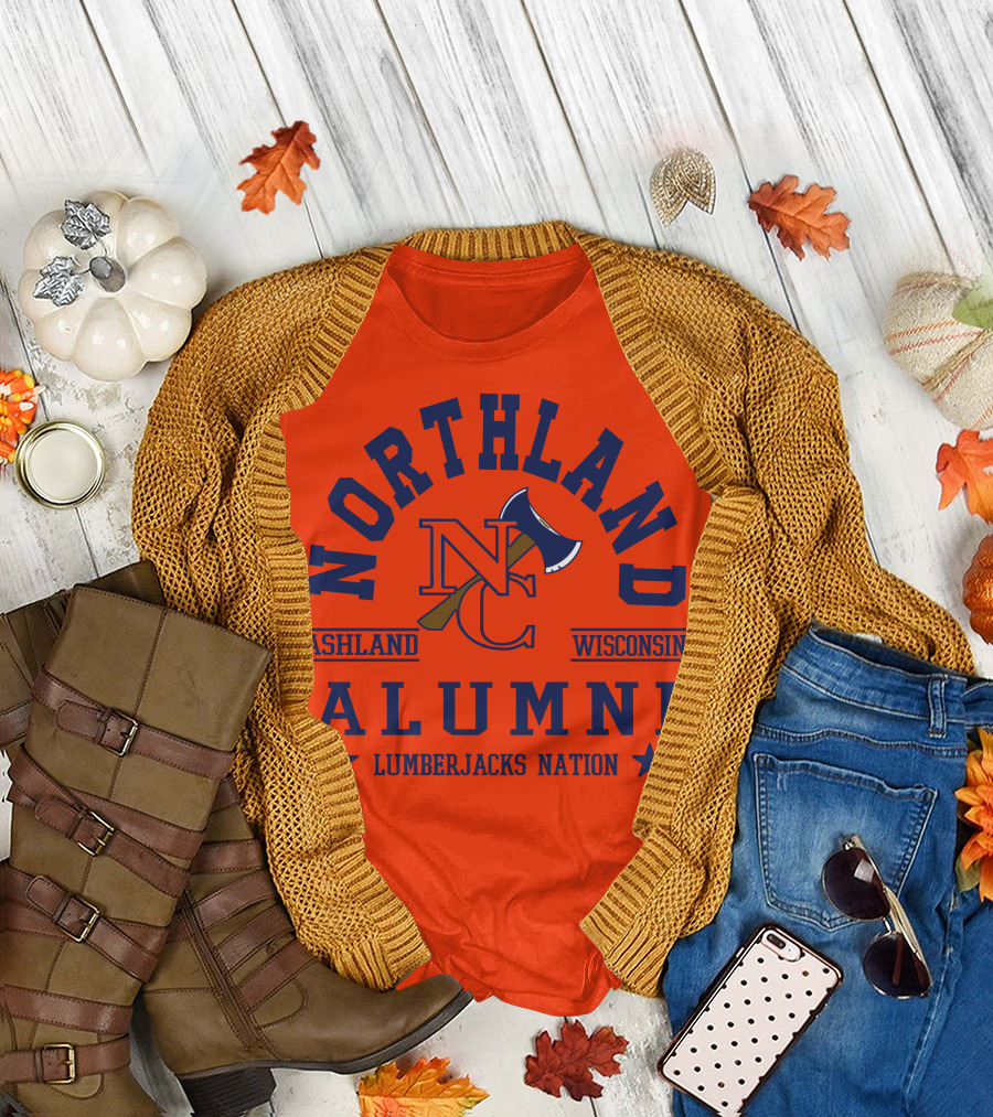 Northland College Alumni Lumberjacks Nation Ashland Wisconsin T-Shirt