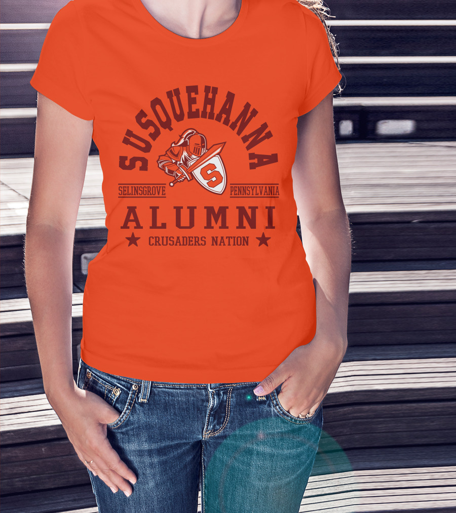 Susquehanna Alumni Crusaders Nation Selinsgrove Pennsylvania T-Shirt